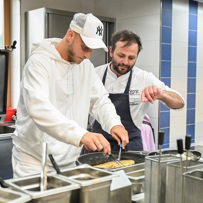 Kochen mit ÖFB-Teamkoch Fritz Grampelhuber - Jagdfakten.at informiert